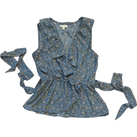 Max Studio Sleeveless Ruffle Top - Picture 3 of 4